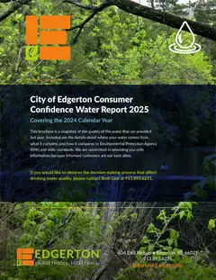 First page of Consumer Confidence Report 2025