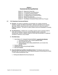 First page of the adopted Article 4