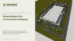 First page of DAMAC Digital Solutions Kansas LLC - Project Heartland