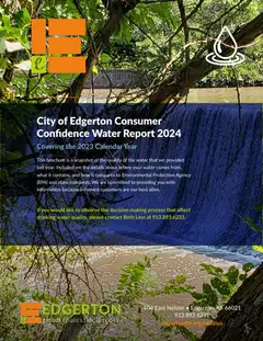 First page of Consumer Confidence Report 2024