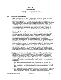 First page of Article 7 Adopted December 14, 2023