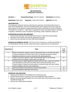 First page of Read the full job description here.