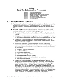First page of the adopted Article 9
